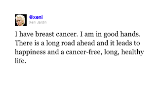 Illustration for article titled Xeni Jardin Live-Tweets Her First Mammogram, Is Diagnosed With Cancer